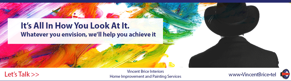 Together We Can. It's all in how you look at it. Vincent Brice Interiors, powered with TelPower.